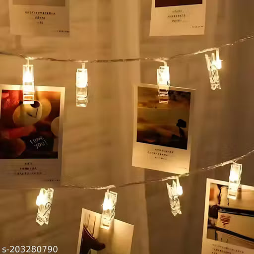 LED Photo Clip String Lights – 14 Clips